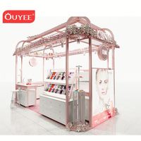 Exhibidor de Cosméticos Moderno Personalizado para Kiosco con Diseño de Madera / Certificado CE Ouyee OUYEE-CSD008 Garantía de 3 Años en Venta