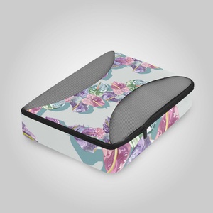 Hawaiian Customized 6pcs Travel Compression Packing <b>Cubes</b> Set Mesh Clothes Organizer Packing <b>Cubes</b> for Luggage - Product Image 4