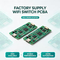 Module de relais sans fil intelligent WiFi pour la maison, carte PCBA de disjoncteur intelligent avec contrôle à distance par application pour l'automatisation domestique