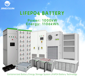 Jingsun ระบบจัดเก็บแบตเตอรี่ LiFePO4กลางแจ้ง1mW พลังงานแสงอาทิตย์พลังงานลมไฮบริดอินเวอร์เตอร์สำหรับโรง<span class=keywords><strong>ไฟฟ้า</strong></span>ไมโครกริดขนาดเซลล์ L - Product Image 4