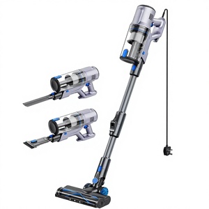 Aspiradora de Mano con Cable de 600 Vatios, Sin Escobillas, 16KPa, Anti-enredos, Filtro HEPA 81-100 AW, Base Giratoria de 360 Grados para Hotel y Auto - Product Image 1