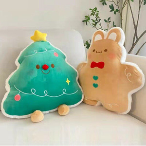 Ornamenti Morbidi per Decorazione Casa, Giocattoli, Omino di Pan di Zenzero, Babbo Natale, Coniglio, Cuscino Peluche, Albero di Natale, Bambola di Peluche Pan di Zenzero - Product Image 3