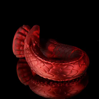 Dilatateur anal long en silicone souple en forme de tentacule de pénis d'alien, plug anal, jouet sexuel pour adulte, écologique, 100% étanche