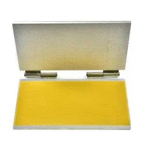 Mini beeswax foundation sheet making machine