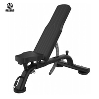 Banc de musculation réglable, inclinable et déclinable, multifonctionnel pour salle de sport commerciale, banc d'entraînement avec haltères pour club de fitness