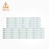 Bande lumineuse LED pour téléviseur Samsung 2015ARC490_3228_R05/L06, bande de rétroéclairage LED pour téléviseur 49'' 5+6