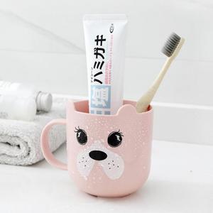 Linda taza de cepillo de dientes para niños con diseño de dibujos animados, material PP, anticaídas, para niños de 2 a 4 años, uso doméstico. - Product Image 3