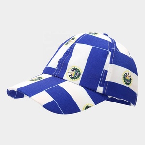 Casquettes de baseball réglables avec drapeau national imprimé numériquement, casquette de sport B-4037 - Product Image 6