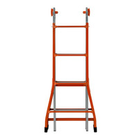 Plateforme élévatrice multifonction PEPPina A0010DS, échelle télescopique pliable avec une hauteur de travail de 4 m pour les travaux de construction et d'ingénierie