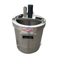 Mélangeur alimentaire industriel, machine de cuisson sous pression pour confiture, marmite électrique en acier inoxydable pour la cuisson de sauces, wok automatique réglable
