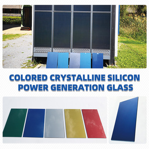 Rixin 105W <span class=keywords><strong>PV</strong></span> mô-đun đầy đủ màu đen đôi Glas bipv Rèm tường năng lượng mặt trời giá ngói năng lượng mặt trời mái ngói bipv Bảng điều chỉnh 100 minh bạch - Product Image 5