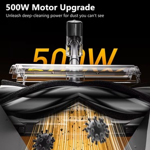 Aspirateur Balai Sans Fil 500W 46KPA, Longue Autonomie, Autoportant, Fixation Murale, Idéal Poils d'Animaux, Usage Domestique et Industriel, Fournisseur Direct - Product Image 5