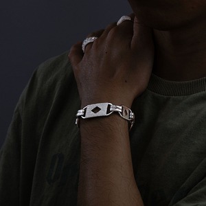 Bracelet Hiphop en Diamant Moissanite le Plus Vendu pour les Amateurs de Mode et les Cadeaux, Disponible à un Prix Abordable - Product Image 2