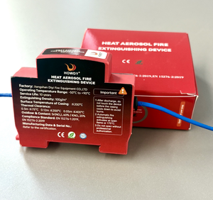 Système d'extinction d'incendie automatique complet, fournisseur de dispositifs d'extinction d'incendie de 10g à 100g, autocollant de batterie au lithium, système d'extinction d'incendie par aérosol - Product Image 3