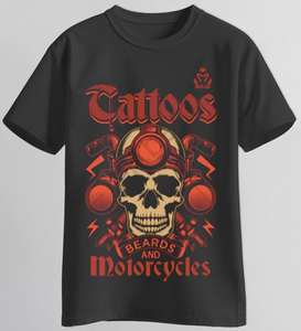 T-Shirt Boxy da Uomo Streetwear Nera con Logo Personalizzato Stampa Digitale Girocollo Manica Corta 100% Cotone Jersey Lavorato a Maglia Design Frontale - Product Image 1