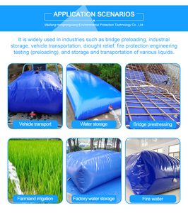 Bolsa de Almacenamiento de Agua Plegable de Gran Capacidad, Tanque de Almacenamiento de Agua de Plástico Flexible <span class=keywords><strong>para</strong></span> Lluvia - Product Image 5