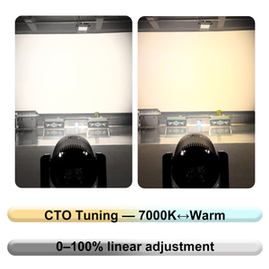 ไฟหัวขยับ COB 400W LED ปรับสีขาวได้ ครอบคลุมพื้นที่กว้าง ซูมได้ สำหรับงานแต่งงาน งานอีเว้นท์ ปาร์ตี้ ดีเจ งานแสดงบนเวที ขายตรงจากโรงงาน - Product Image 3