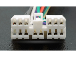 Câble adaptateur de faisceau de câblage pour <span class=keywords><strong>autoradio</strong></span>, connecteur de prise, convertisseur d'alimentation audio, fils en cuivre pur, compatible PVC - Product Image 2