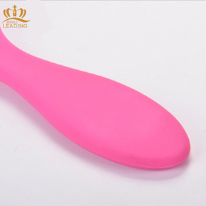 Logo personalizzato manico in plastica districante spazzola cuscino Paddle Nylon cinghiale setola spazzola per <span class=keywords><strong>capelli</strong></span> ricci spessi <span class=keywords><strong>capelli</strong></span> bagnati e asciutti pettine - Product Image 4