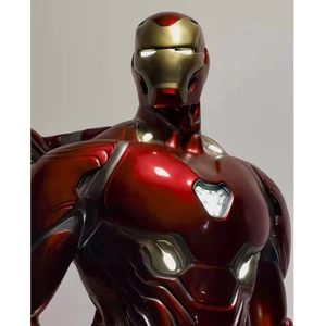 Gran tamaño Mk50 <span class=keywords><strong>Ironman</strong></span> con alas estatuas Marvel película Figura superhéroe Iron Man escultura para decoración al aire libre - Product Image 2
