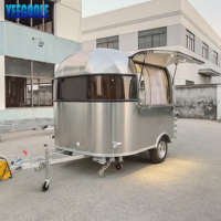 COMME Mobile boutiques de fourgons de nourriture mobiles de remorque de nourriture mobile caravane à vendre