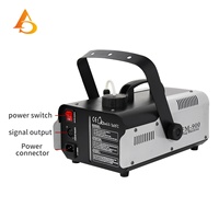 Machine à fumée 900W pour événements festifs, télécommande sans fil, machine à brouillard RGB 3-en-1 pour mariage