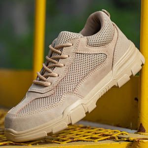 Calzado de seguridad aislante para obra, ligero, transpirable, anti-impactos y anti-pinchazos, de caña baja, para verano, venta al por mayor de fábrica. - Product Image 2