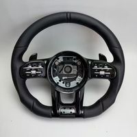 Volante Deportivo de Fibra de Carbono Compatible con Mercedes-Benz 809/ AMG 809-e-300 (Modelos Antiguos y Nuevos)
