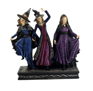Adornos de bruja diablillo para decoración del hogar, decoración creativa de escritorio, estatua de resina de Halloween, decoración de Europa - Product Image 1