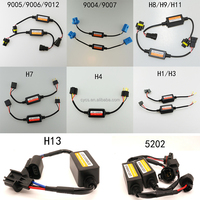 Accessoires d'éclairage automobile : Décodeur de phares LED Plug and Play pour voitures H1 H3 H4 H7 H11 H13 9004 9005 9006 9007 5202