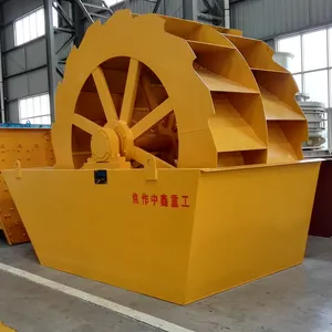 20-100Tph Beach Sand Cleaning Machine Aggregate Washing Plant Bucket Wheel Sand Washer For Sale