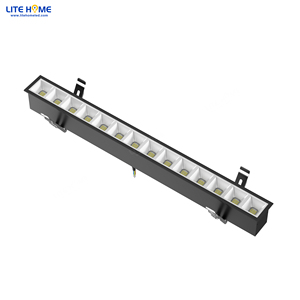 Lumière linéaire <span class=keywords><strong>Prisma</strong></span> Lite 140Lm/W UGR<16 30W Downlights LED encastrés en aluminium Haute efficacité Design européen Garantie 5 ans - Product Image 5