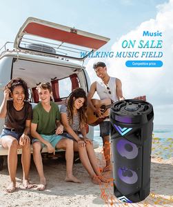 Al Aire Libre de alta potencia ZQS6201 ZQS6203 doble 6,5 pulgadas Subwoofer altavoz fiesta caja DJ baile portátil gran Altavoz Bluetooth sonido - Product Image 4