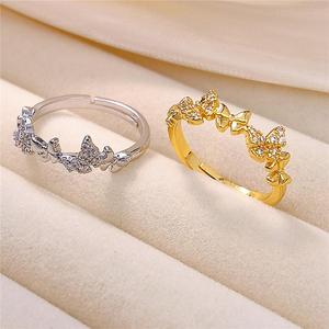 Anello a farfalla, accessorio di moda per l'uso quotidiano femminile - Product Image 6