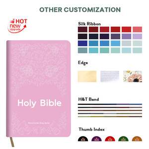 Fabricant <span class=keywords><strong>de</strong></span> livres bibliques très reconnu, impression <span class=keywords><strong>de</strong></span> livres <span class=keywords><strong>de</strong></span> qualité supérieure, design unique et fiable, couverture rose, impression <span class=keywords><strong>de</strong></span> la <span class=keywords><strong>Bible</strong></span> <span class=keywords><strong>de</strong></span> Jésus - Product Image 2