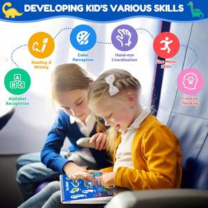 <span class=keywords><strong>Libro</strong></span> de actividades de aprendizaje preescolar Montessori educativo personalizado, Sensor de autismo, temas más nuevos, <span class=keywords><strong>libro</strong></span> ocupado para niños pequeños - Product Image 6