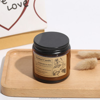 Souvenirs de mariage, étiquettes de bougies parfumées à marque privée, impression d'étiquettes personnalisées, bougie parfumée dans un verre