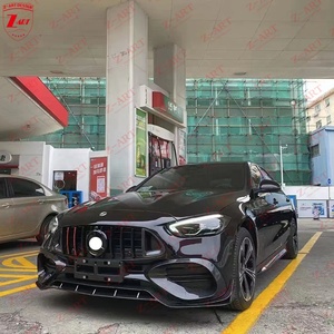 Z-ART W206 คาร์บอนไฟเบอร์ ฟรอนท์ลิป + ช่องลมหน้า + สปอยเลอร์หน้า สำหรับรถเบนซ์ C-Class รุ่นใหม่ทั้งหมด ชุดแต่งคาร์บอนไฟเบอร์ Aerokit สำหรับ C-Class - Product Image 2