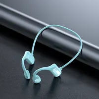 XBOON BL09 Headphone Konduksi Tulang, Earphone Nirkabel Headset Nirkabel dengan Mikrofon