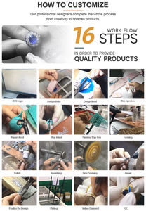 ओम गंध 925 स्टर्लिंग चांदी के एले मोइससानाइट जिरकोनिया लैब डायमंड जेम्स्टोन मोती फीट चेन कस्टम गहने फैक्टरी - Product Image 5