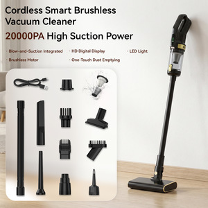 <span class=keywords><strong>Aspirateur</strong></span> balai <span class=keywords><strong>sans</strong></span> <span class=keywords><strong>fil</strong></span> puissant 20000Pa pour canapé et voiture, nettoyage à sec cyclonique - Product Image 1