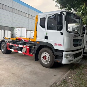 Camión de Basura Pesado Dongfeng 6x4 de 20 Metros Cúbicos con Gancho Elevador, Camión Recolector de Basura con Brazo Hidráulico de 20m3 - Product Image 6
