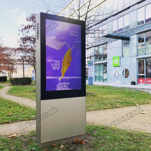 Ngoài Trời Stele 55 Zoll Inch <span class=keywords><strong>Lcd</strong></span> IP55 IP65 Hoàn Toàn Kèm Theo Màn Hình Cảm Ứng <span class=keywords><strong>Kiosk</strong></span> <span class=keywords><strong>Totem</strong></span> I3 I5 I7 Hệ Thống Android 4 Gam Wifi NFC RDID OEM - Product Image 1