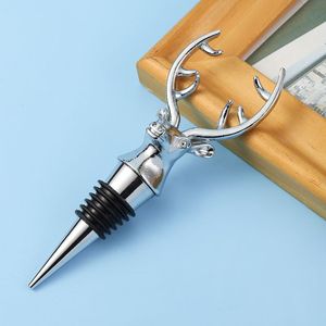Deer Head Wine Stopper Zinc Alloy <b>Sealing</b> Bottle Plug For Wine Bottles - Product Image 1
