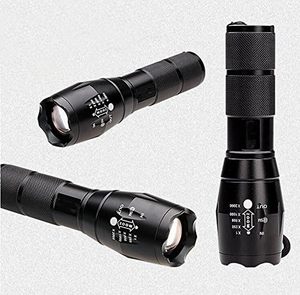 Mini USB <b>Rechargeable</b> 1000 Lumens IP65 Zoomable T6 LED <b>Flashlight</b> Tactical Aluminum Alloy High CRI 90 6000K Daylight Long Range - Product Image 2