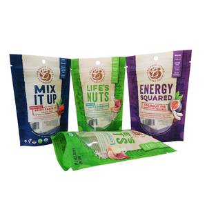 Bolsa Doypack con Cierre Zip para Frutos Secos y Chips de Mango, Transparente, Reutilizable, de Plástico, 125g/250g, Impresión Personalizada Económica - Product Image 4