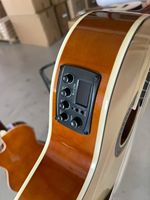 Guitare classique à corps fin de 39 pouces, guitare classique électrique, guitare avec égaliseur