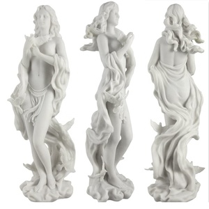 Sculpture de femme nue <span class=keywords><strong>en</strong></span> marbre moderne RF pour villa et jardin, magnifique statue d'art nue - Product Image 4