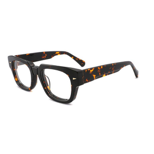 2025 Design italien épais acétate belles lunettes anti-lumière bleue lunettes optiques cadre lunettes lunettes - Product Image 1