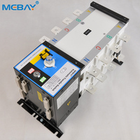 Interrupteur de transfert automatique électrique MEBAY ATS 400A 4P Interrupteur double alimentation MBSI-400GA
